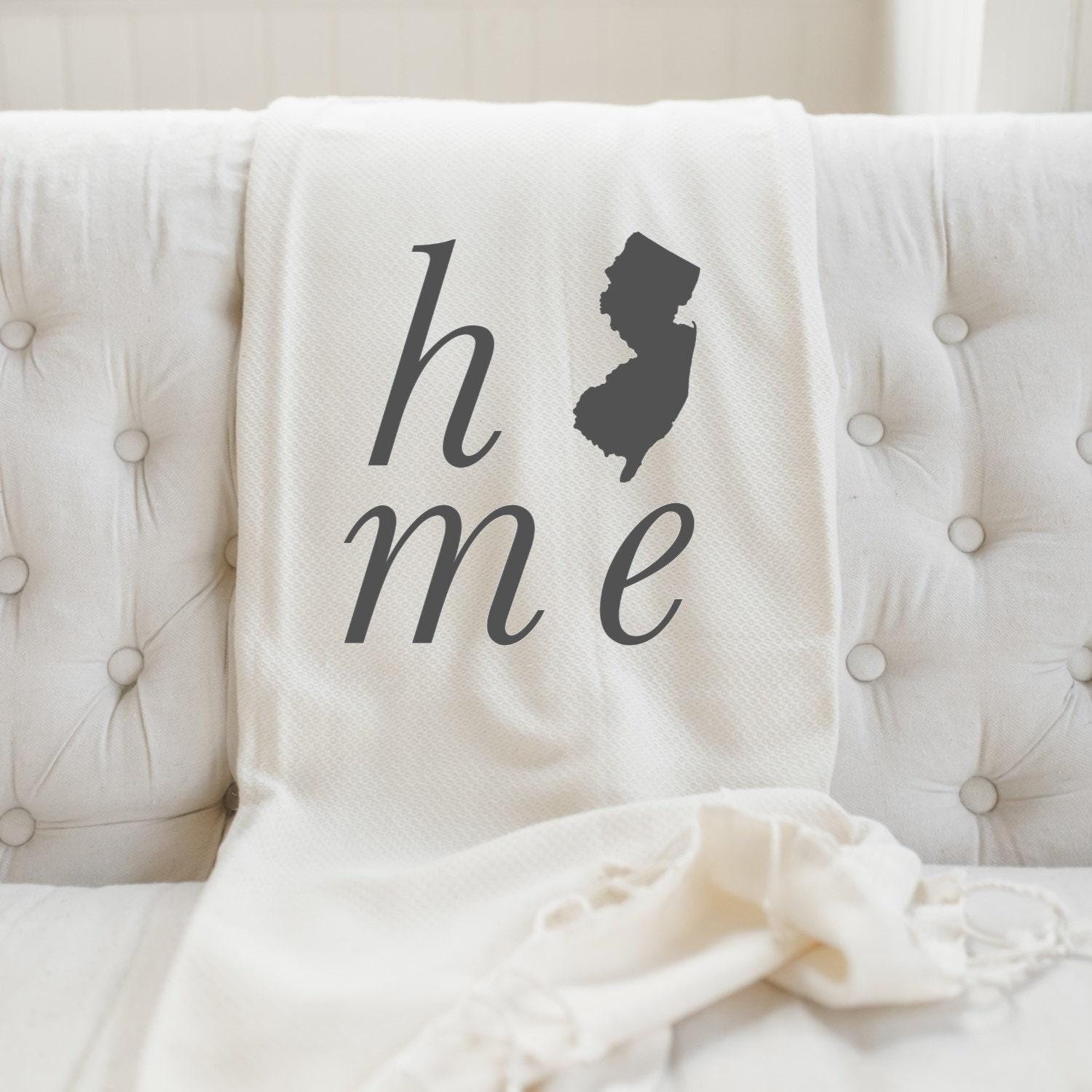 Personalized Throw Blankets - Personalized Home State