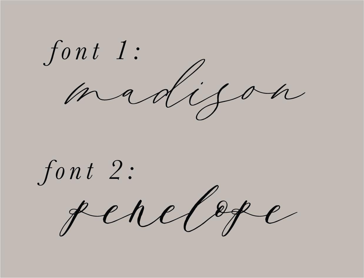 Cosmetic Bag - Personalized Calligraphy, makeup, pencil case, clutch, wedding favor, present, bridesmaid gift, women's gift