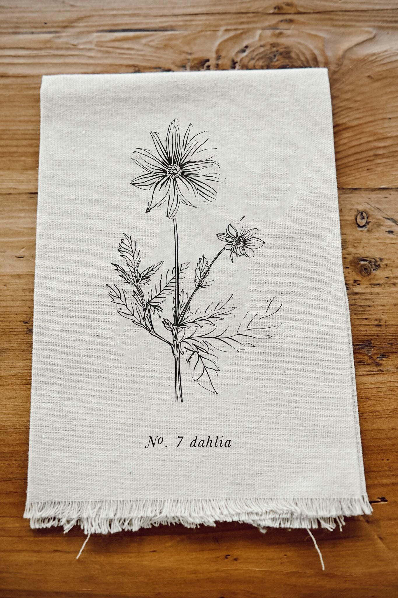 Napkin - Botanicals, home decor, housewarming gift, tableware, table, home decor, dinner party