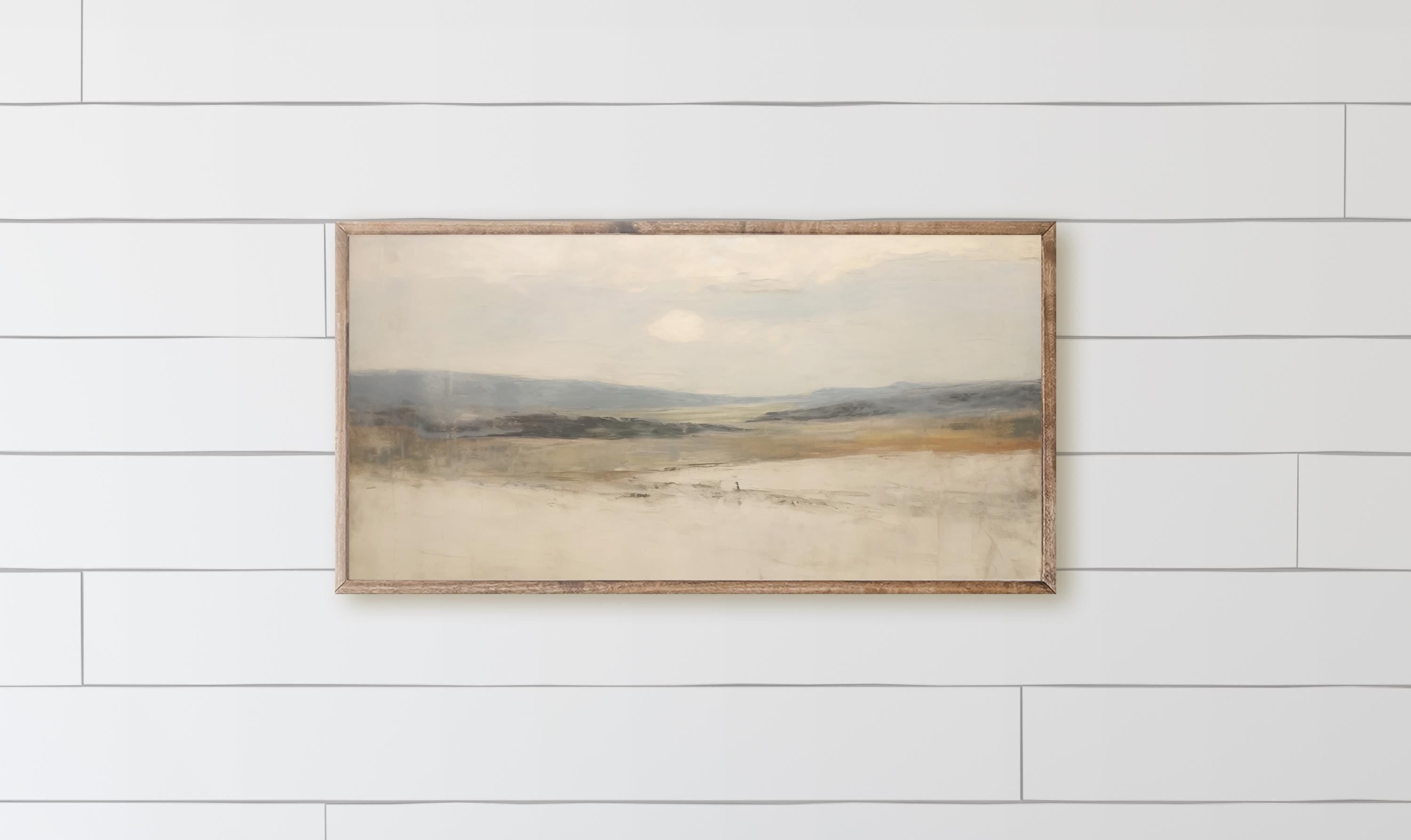 Wood Framed Sign - Hillside - gallery wall, housewarming gift, framed decor, wall decor, wall art, decorative sign