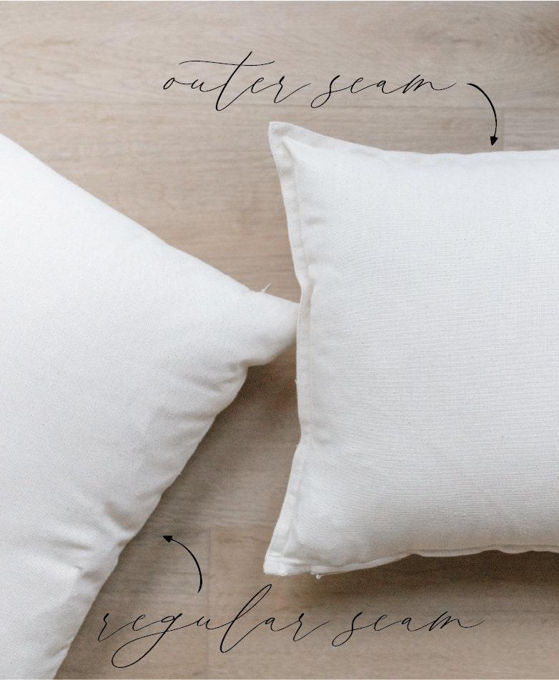 Calligraphy Lumbar Pillow: "Better Together" Organic Cotton Home Decor