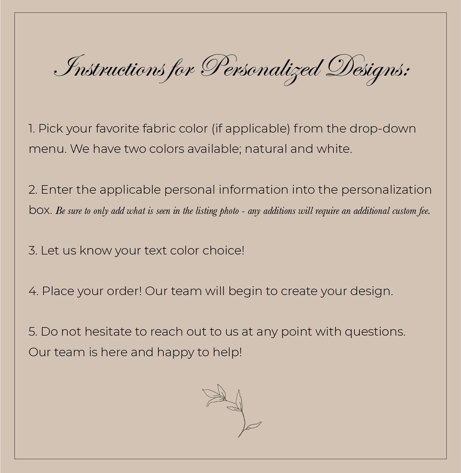 Personalized Throw Pillows - Personalized Initial and Names