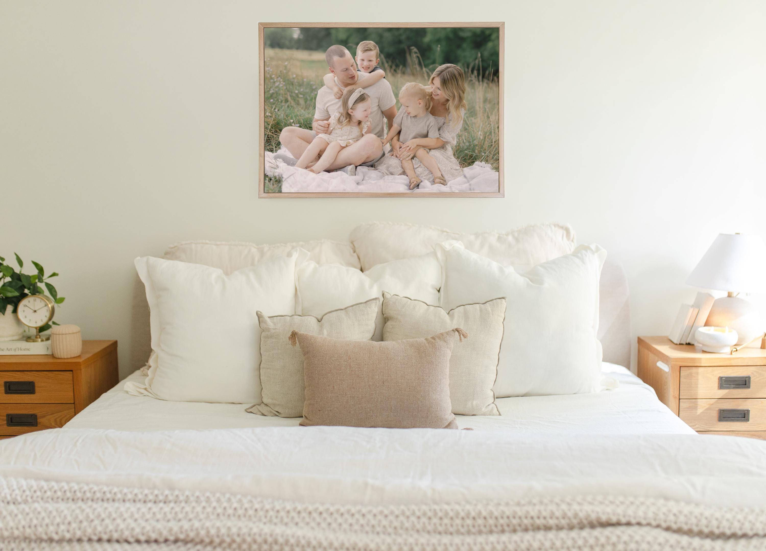 Custom Framed Photo Sign - Your Picture! Framed Photo Sign, Mothers Day Gift, Custom Grandparents Gift, Custom wall decor, personalized gift