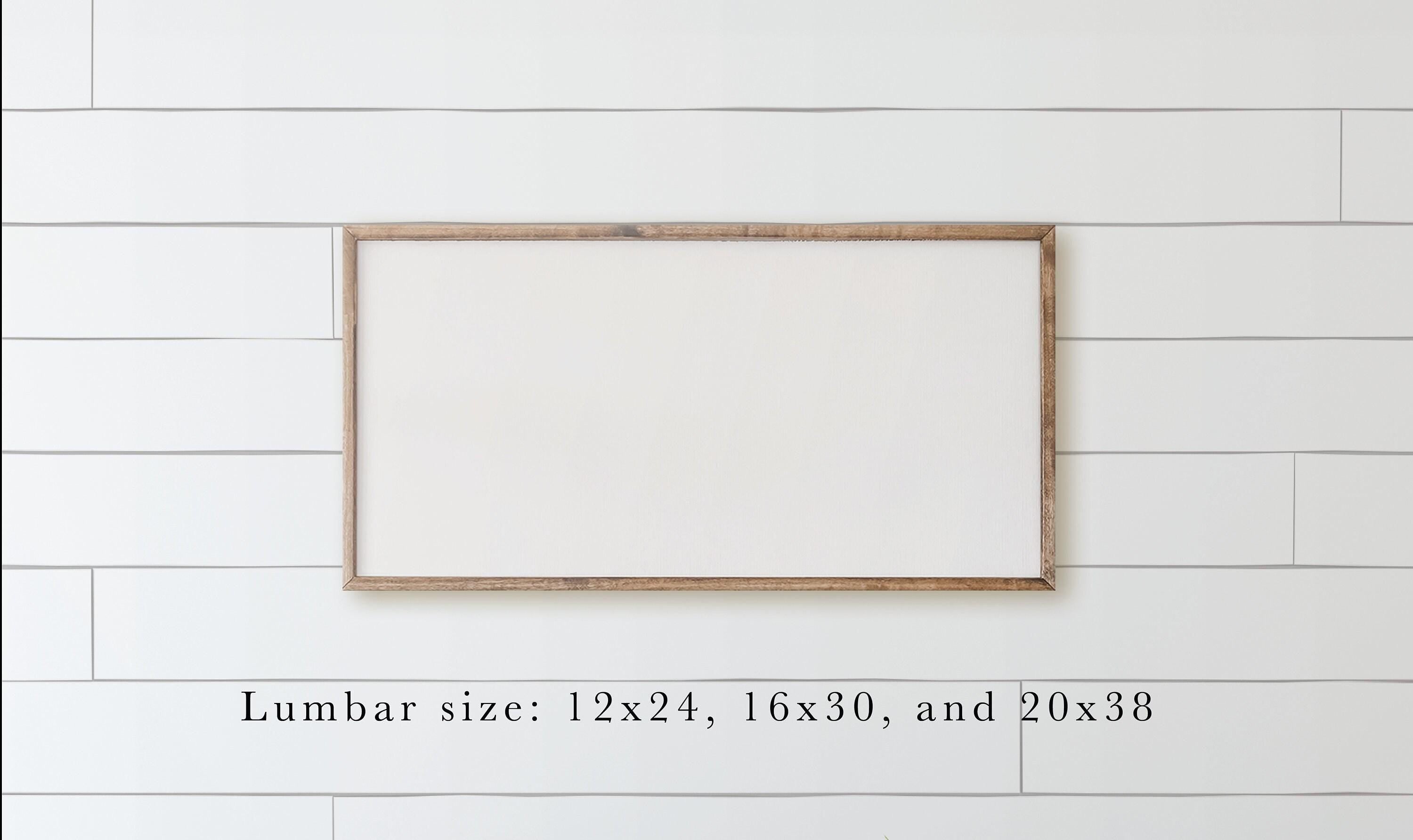 Custom Wood Framed Sign Order!