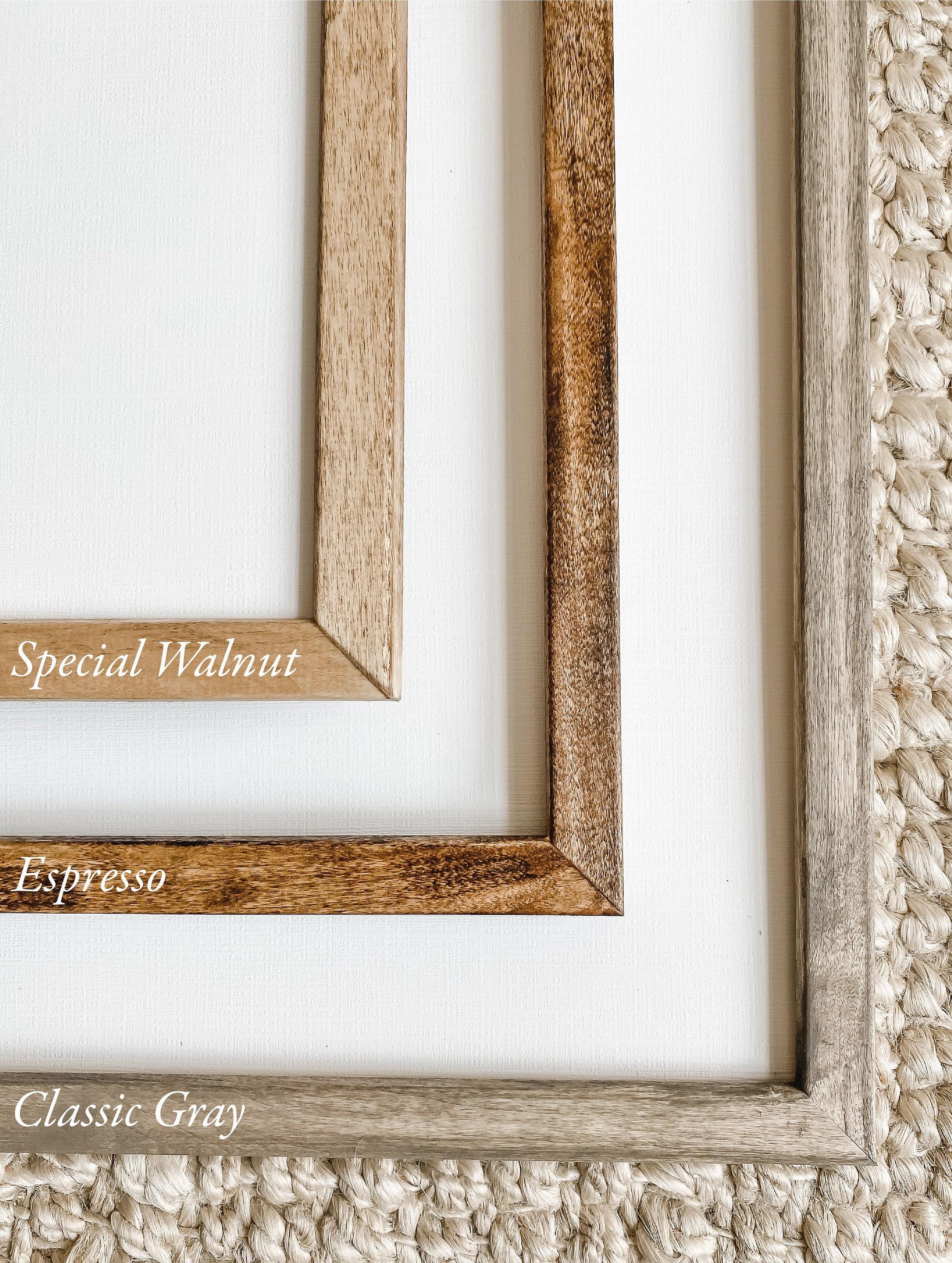Personalized Home State Wood Framed Sign: Rustic Wall Decor