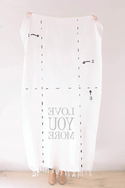 Beach House Throw Blanket: Organic Cotton Summer Decor