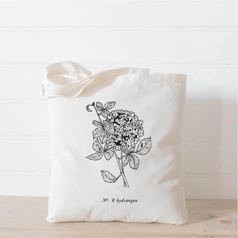 LMB x PCB - Botanical Flowers Tote Bag, present, housewarming gift, tote, bag, womens gift, Liz Marie Blog, LMB, everyday, flowers