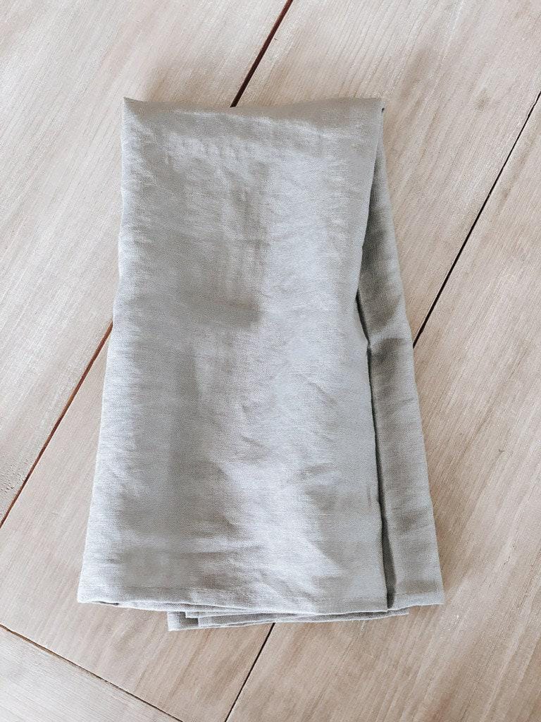 Linen Kitchen Towel - housewarming gift, kitchen decor, cozy home, linen cotton towel