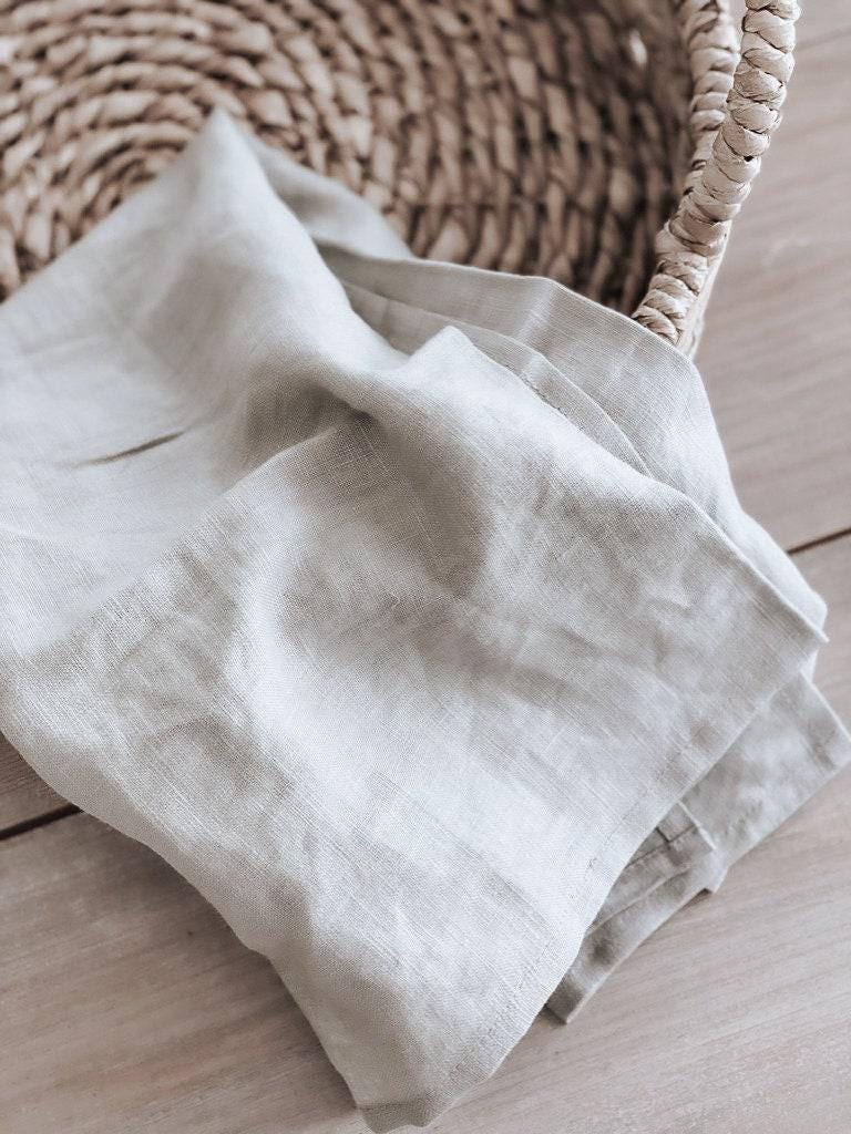 Linen Kitchen Towel - housewarming gift, kitchen decor, cozy home, linen cotton towel