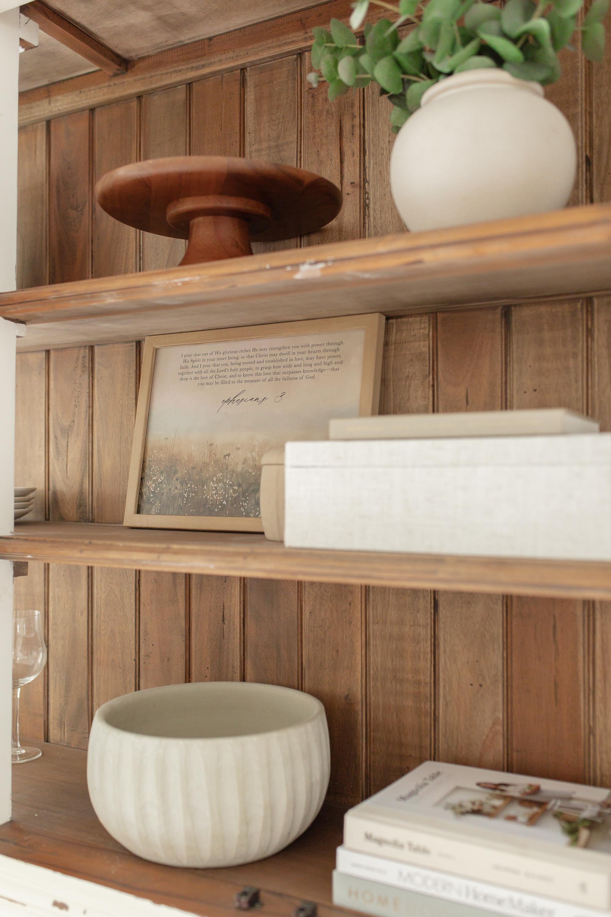 Wood Framed Print - Ephesians 3 - Handmade in USA, gallery wall art, framed decor