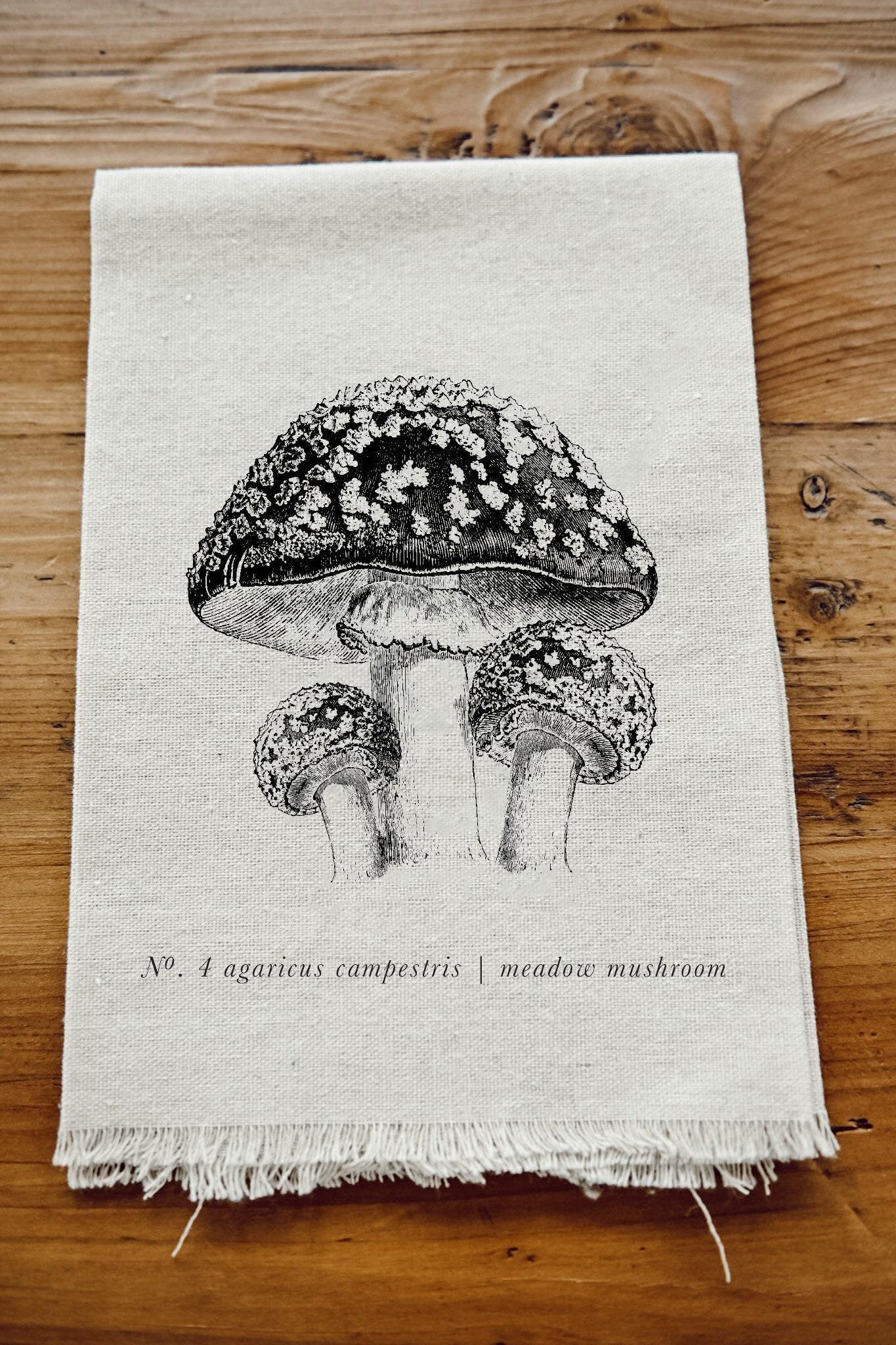 Napkins - Fruits + Veggies Black & White
