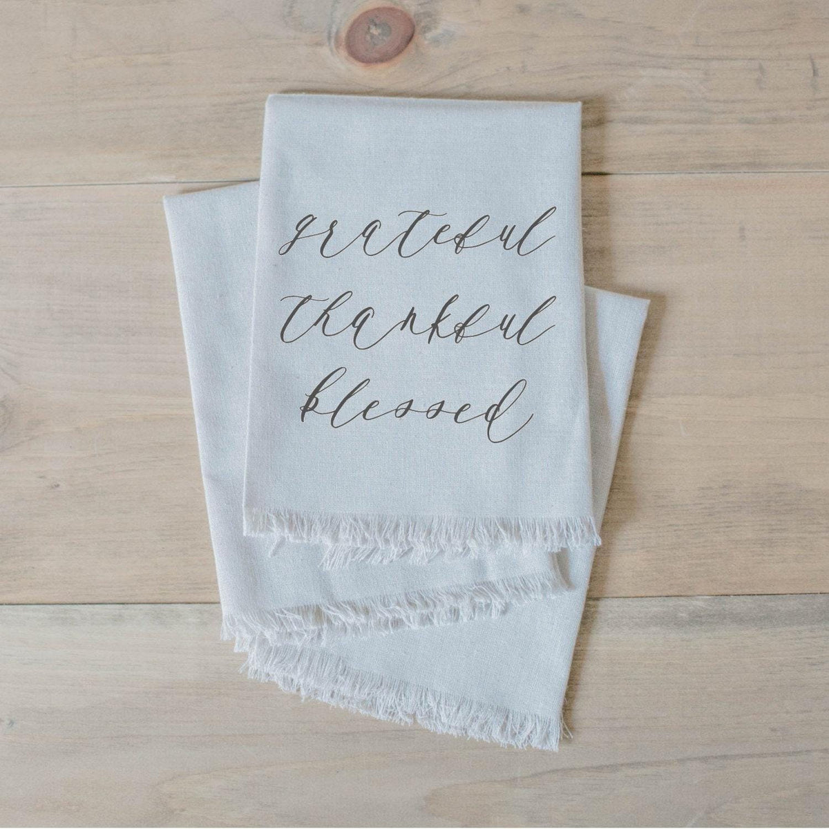 Napkins - Grateful Thankful Blessed