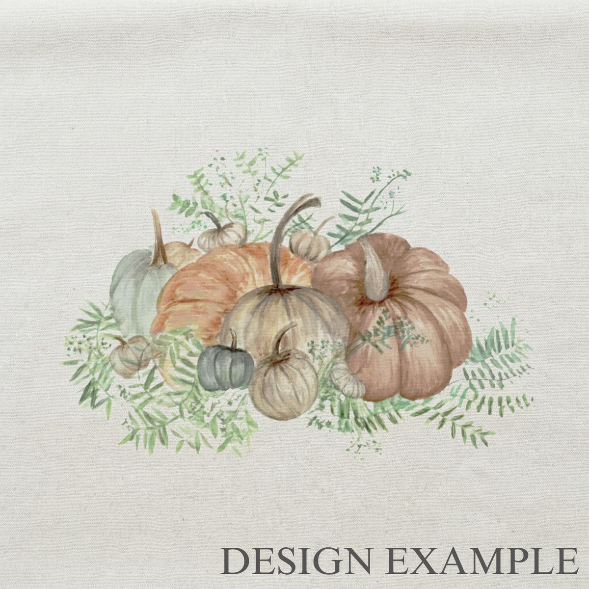 Tote Bags - Pumpkin Bunch Watercolor