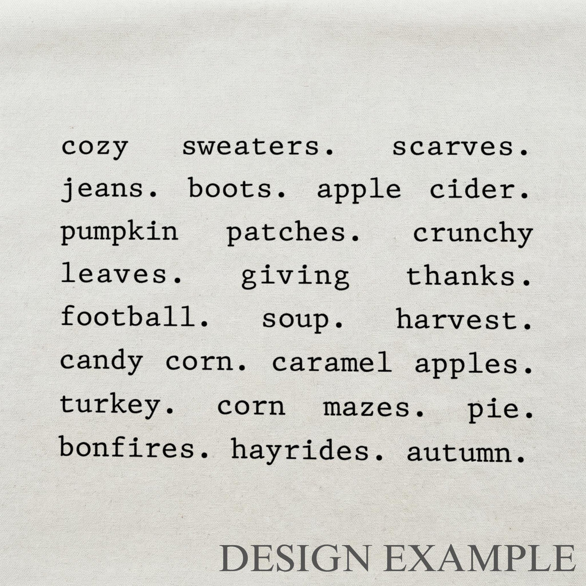 Tote Bags - Fall Things