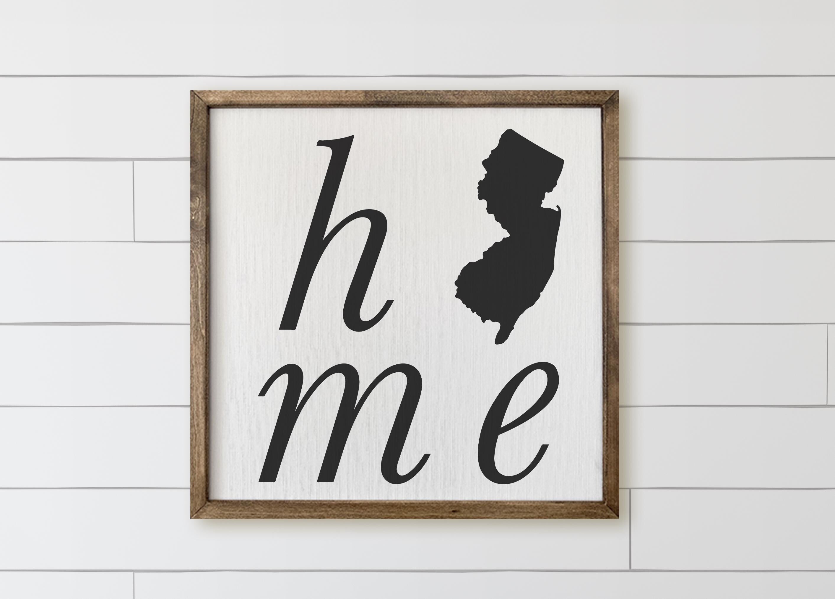 Wooden Frames - Home State