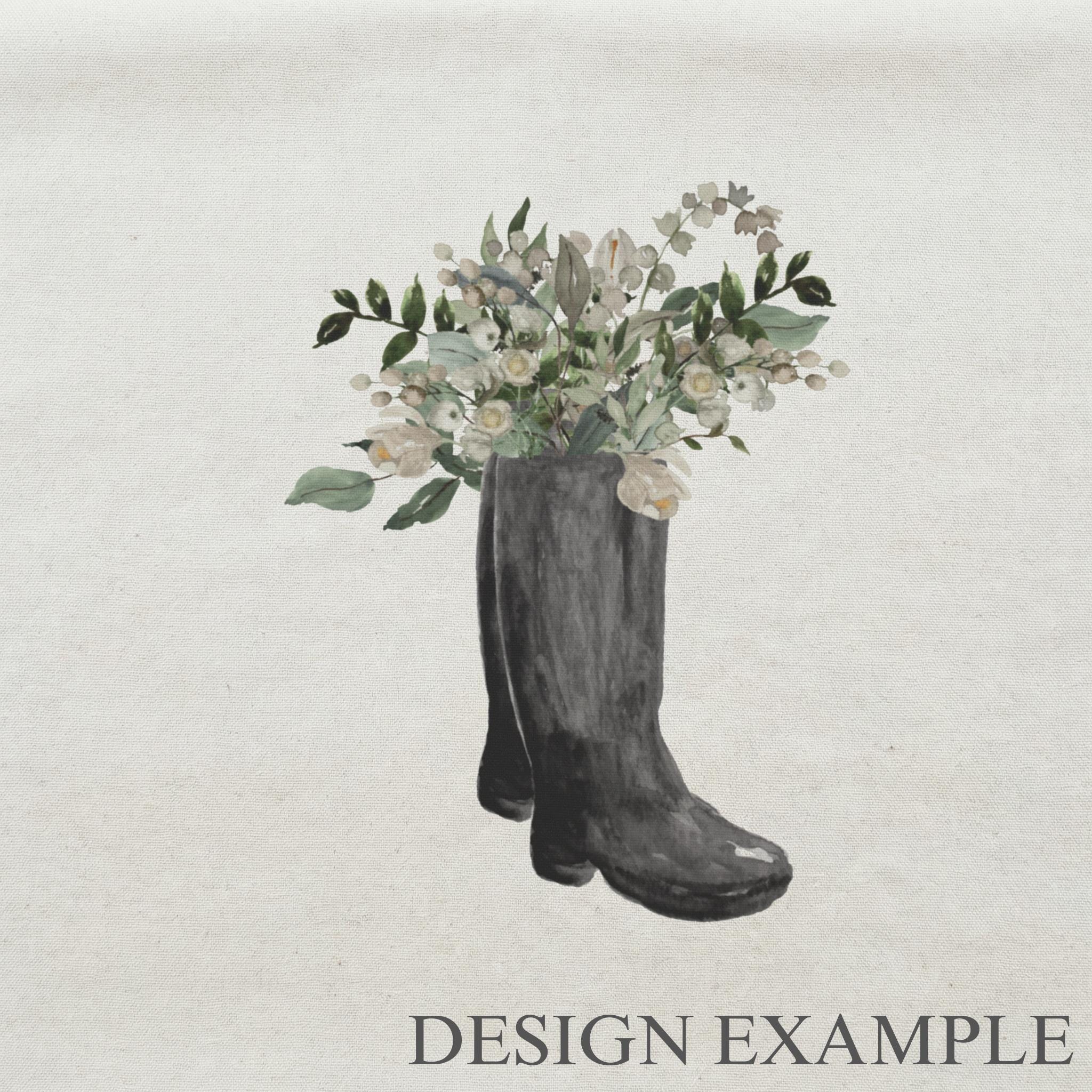 Tote Bags - Boots Watercolor