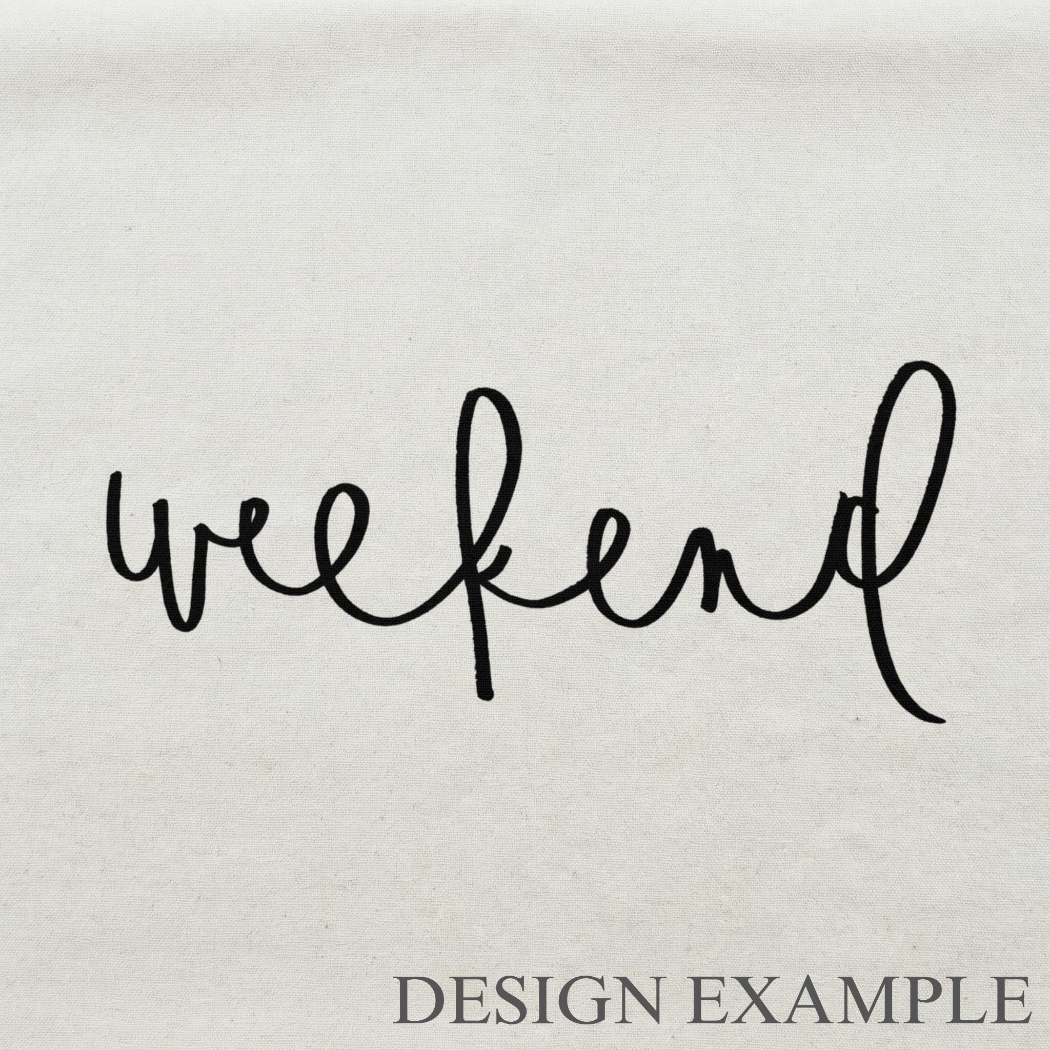 Tote Bags - Weekend